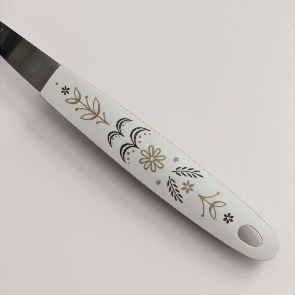 Vintage Flint Arrowhead Stainless Steel Harvest Wheat Handle Pie Cake Server USA